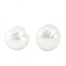 Imitationsperle 10x10mm White